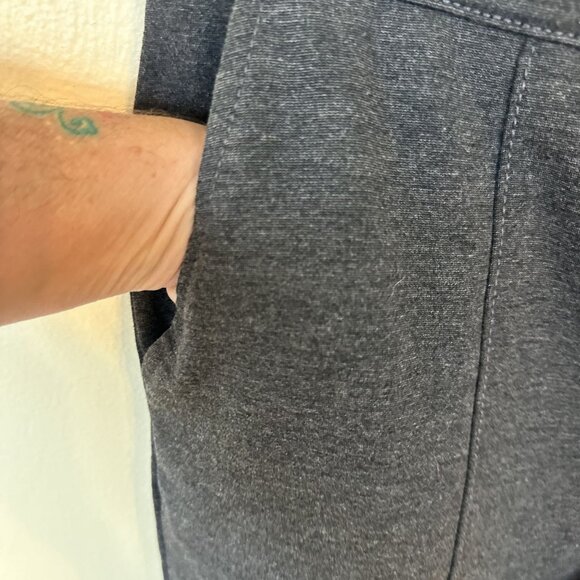 Erika Womens Charcoal Gray Pants Small Career Business Slacks Stretch Pockets - Picture 9 of 9